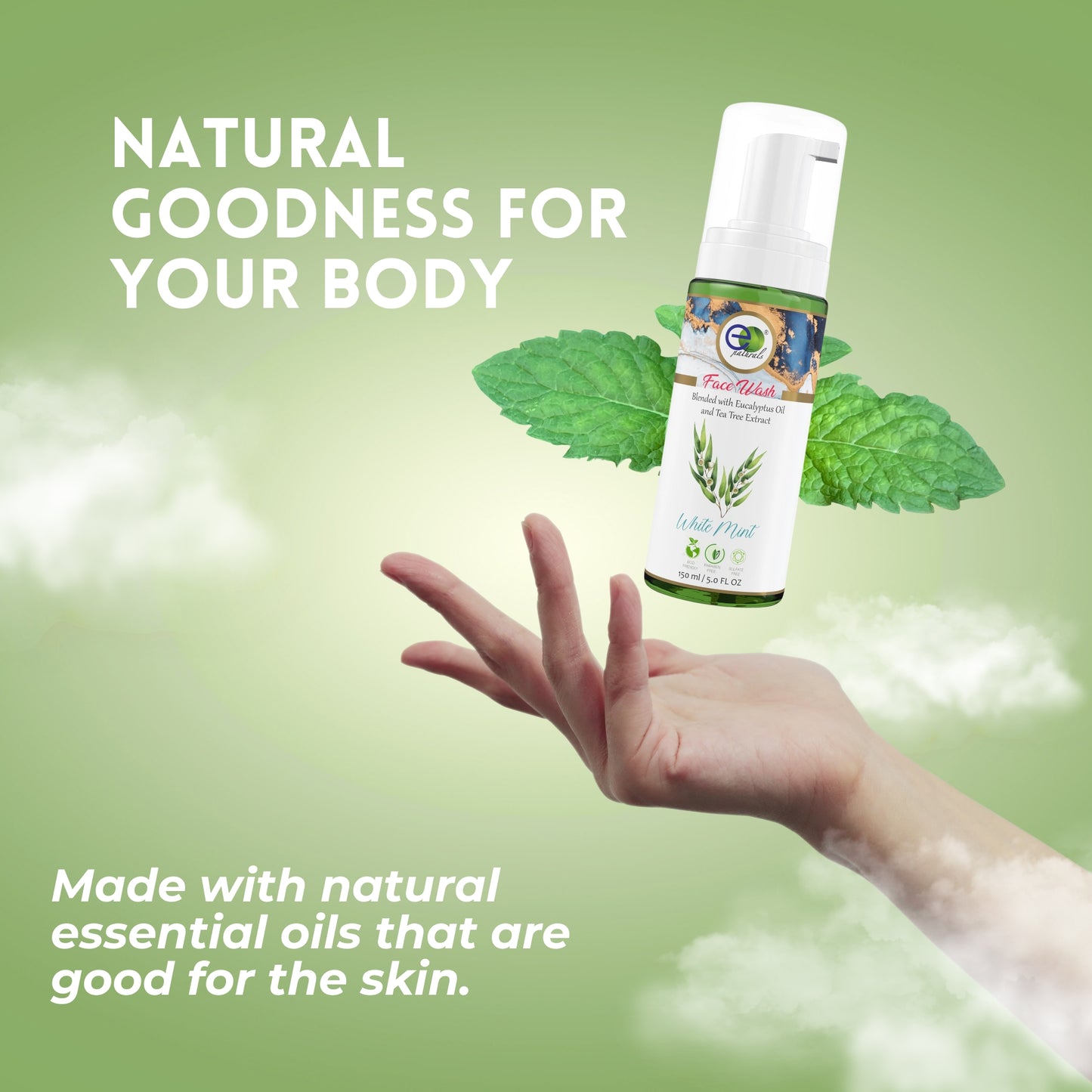 White Mint Foaming Face Wash-150ml