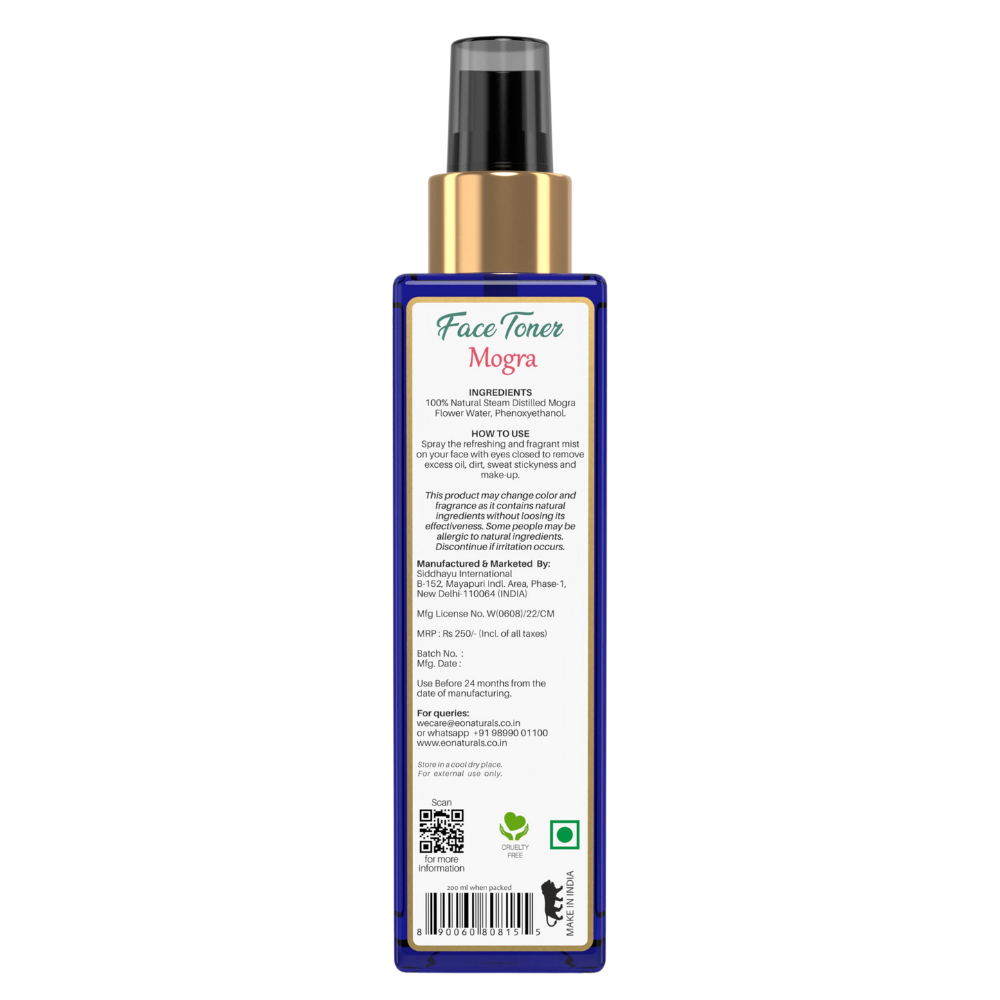 Mogra Face Toner-200ml