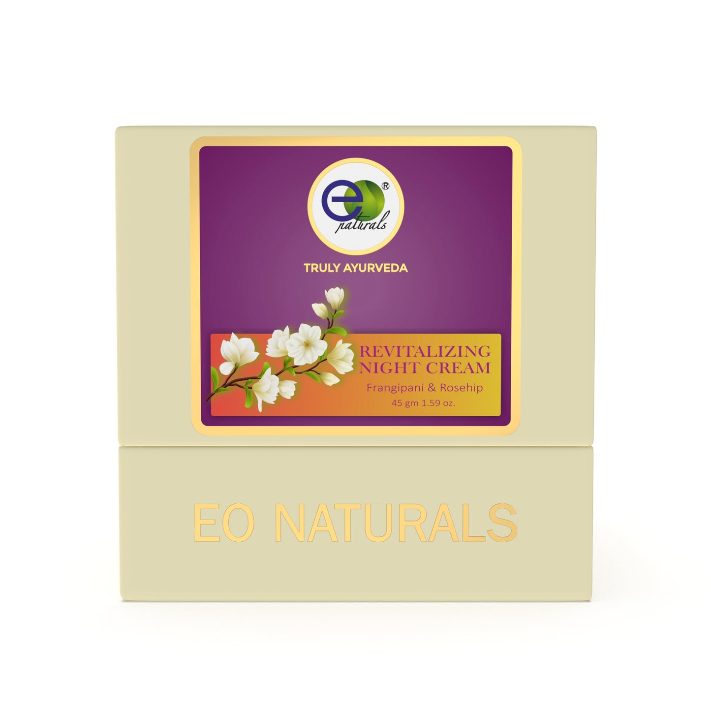 Frangipani & Rosehip Revitalizing Night Cream-45g
