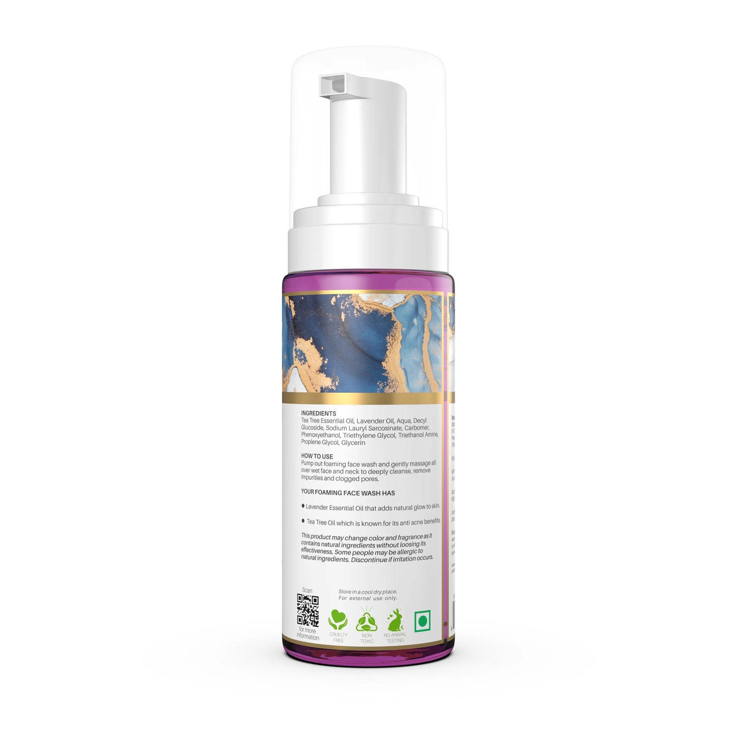 French Lavender Foaming Face Wash-150ml