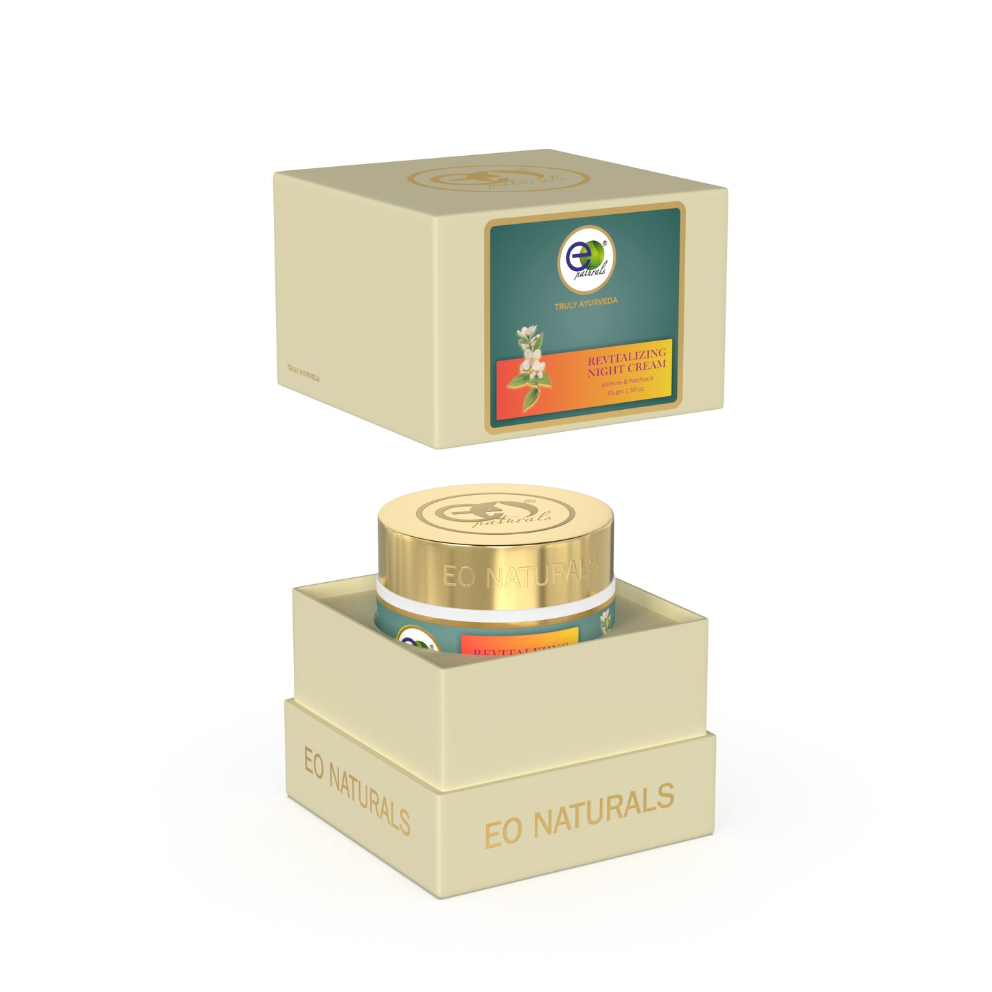 Jasmine and Patchouli Revitalizing Night Cream-45g