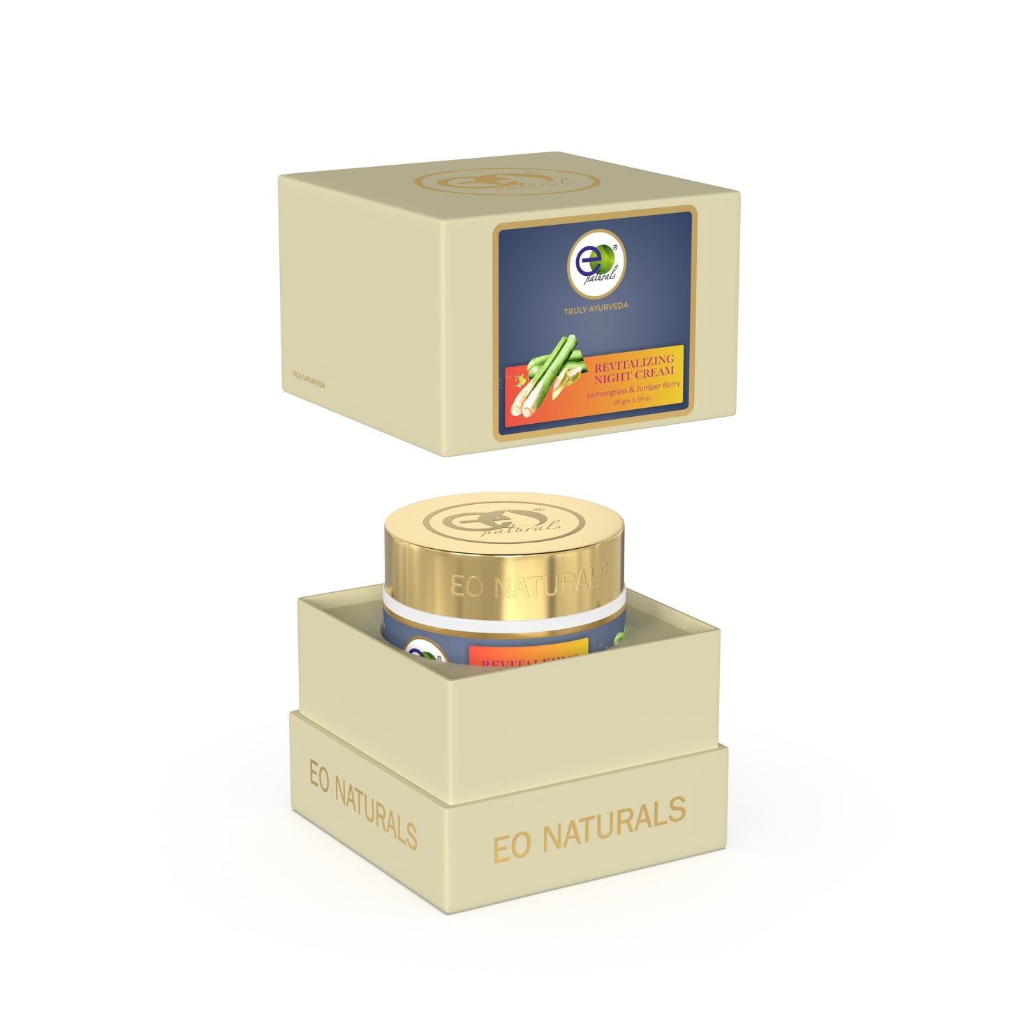 Lemongrass and Juniper Berry Revitalizing Night Cream-45g