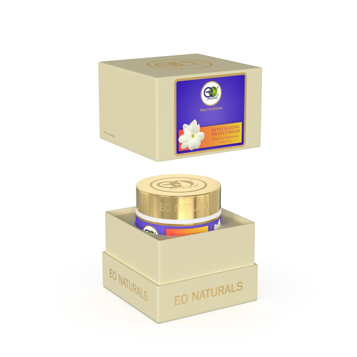 Mogra and Frankincense Revitalizing Night Cream-45g