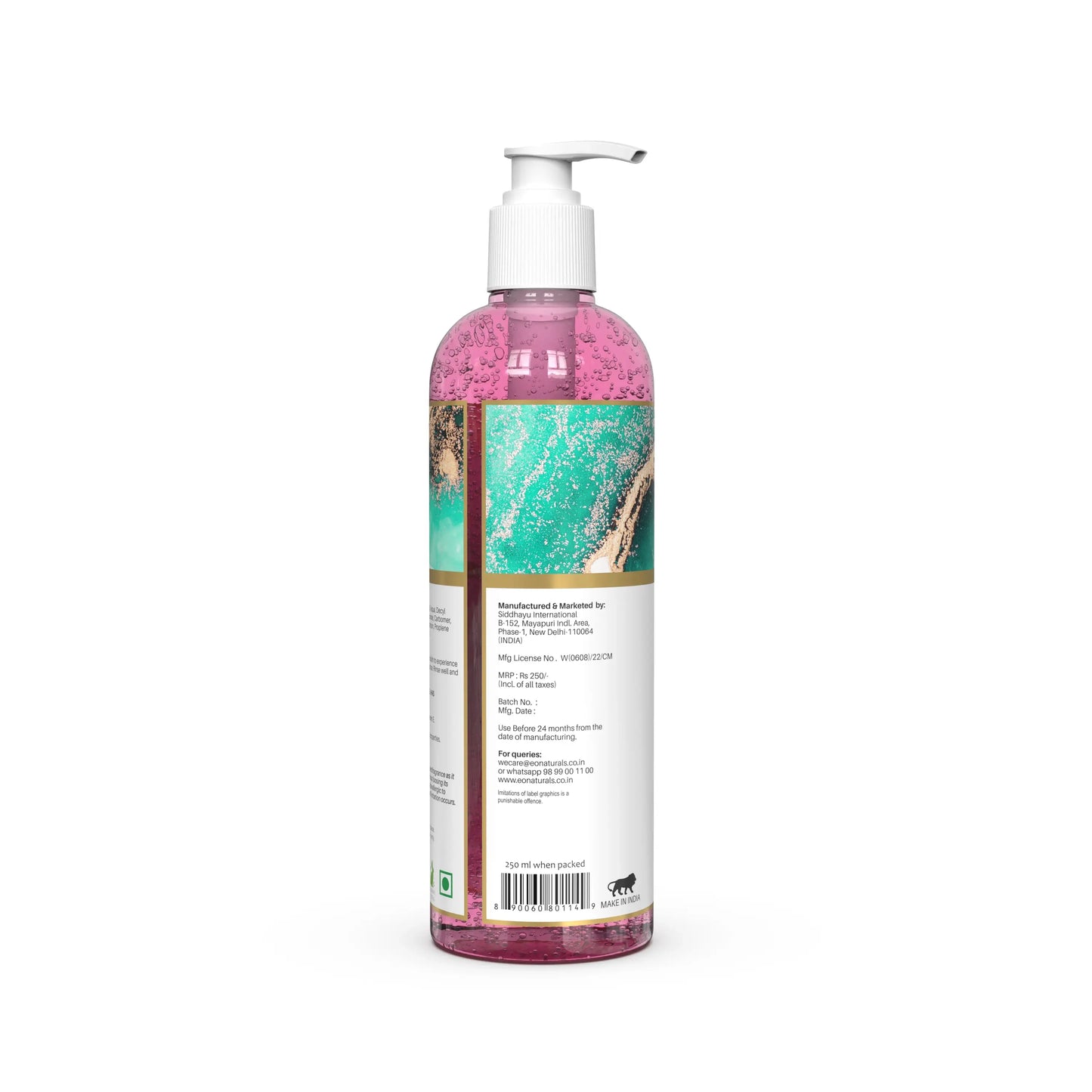 Red Shrub Shower Gel with Free Loofah (250ml)