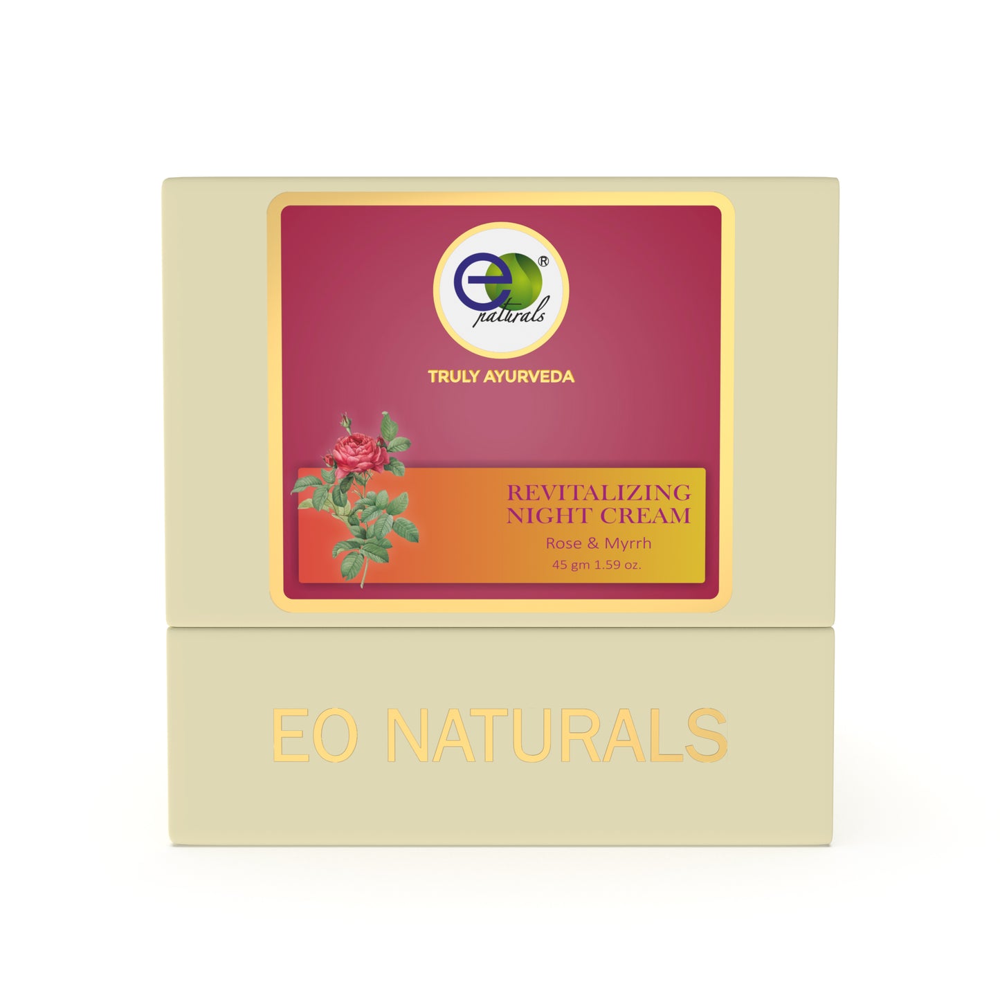 Rose and Myrrh Revitalizing Night Cream-45g