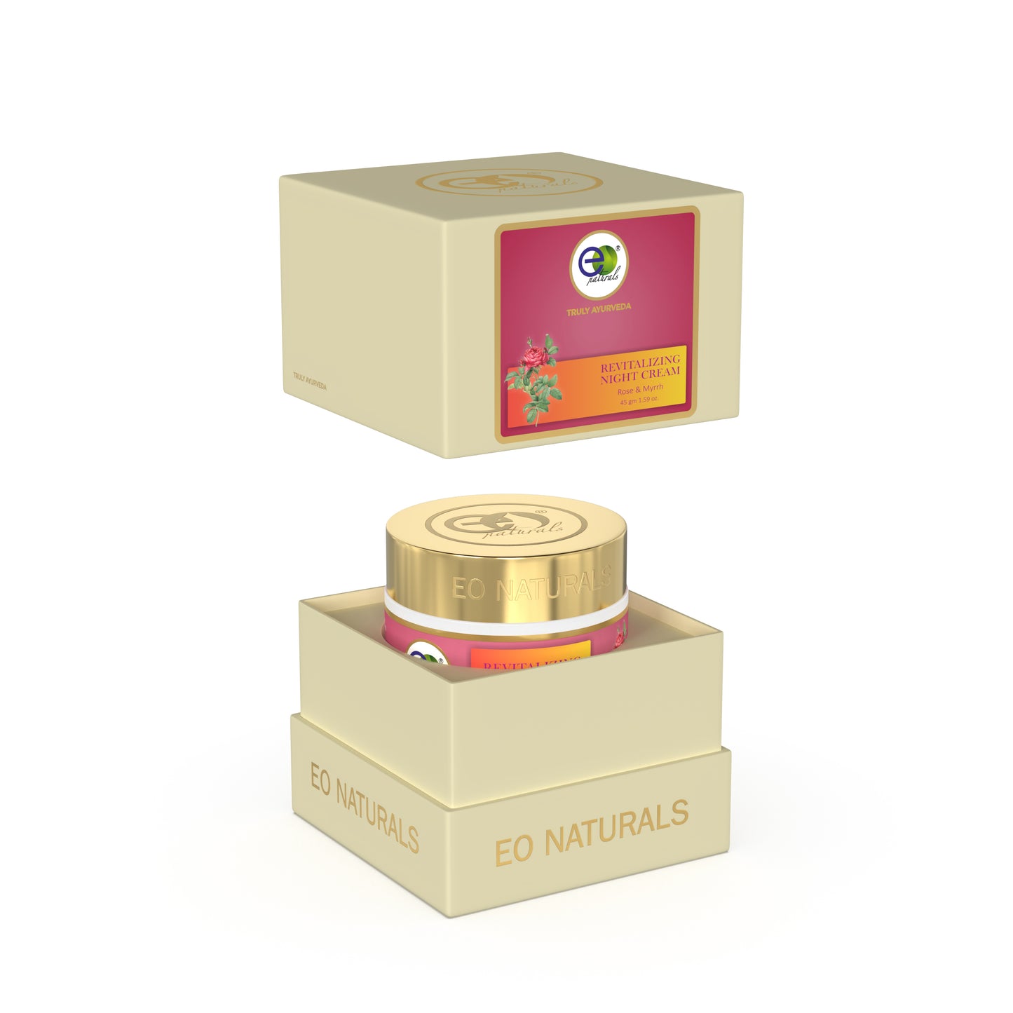 Rose and Myrrh Revitalizing Night Cream-45g