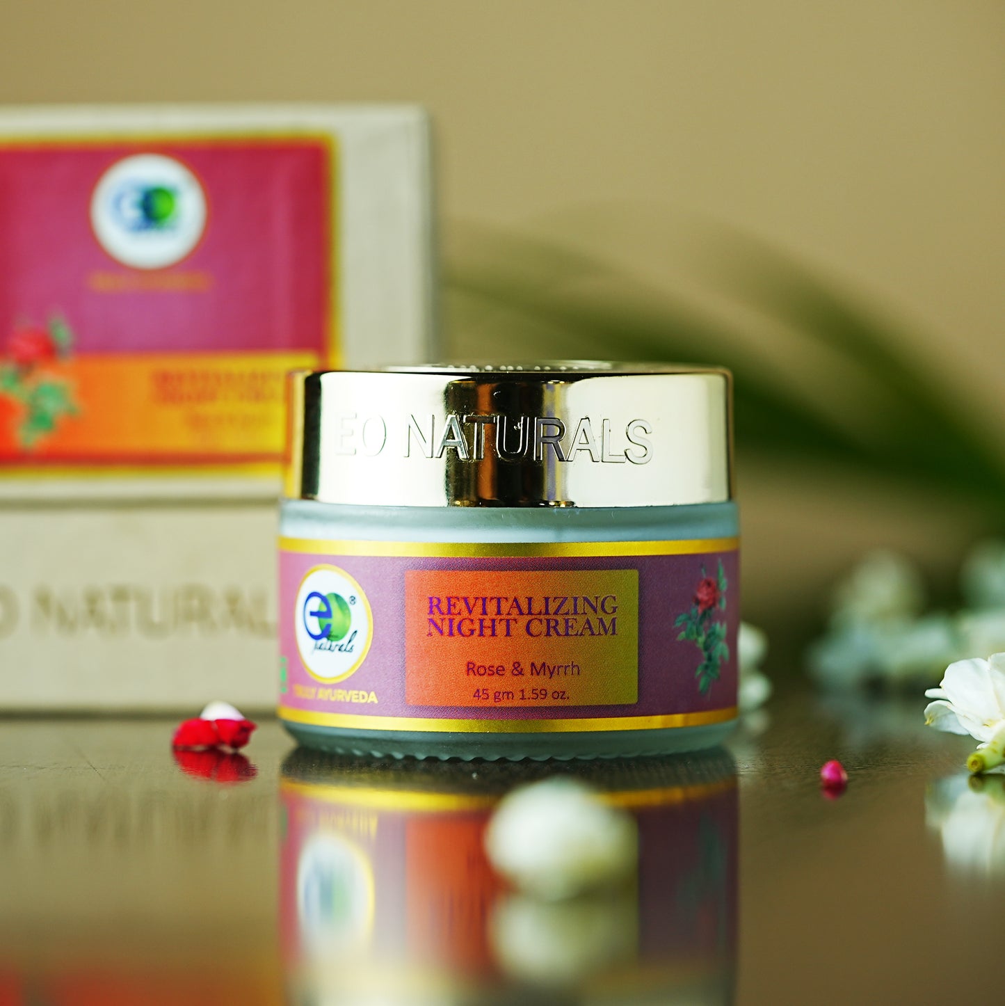 Rose and Myrrh Revitalizing Night Cream-45g