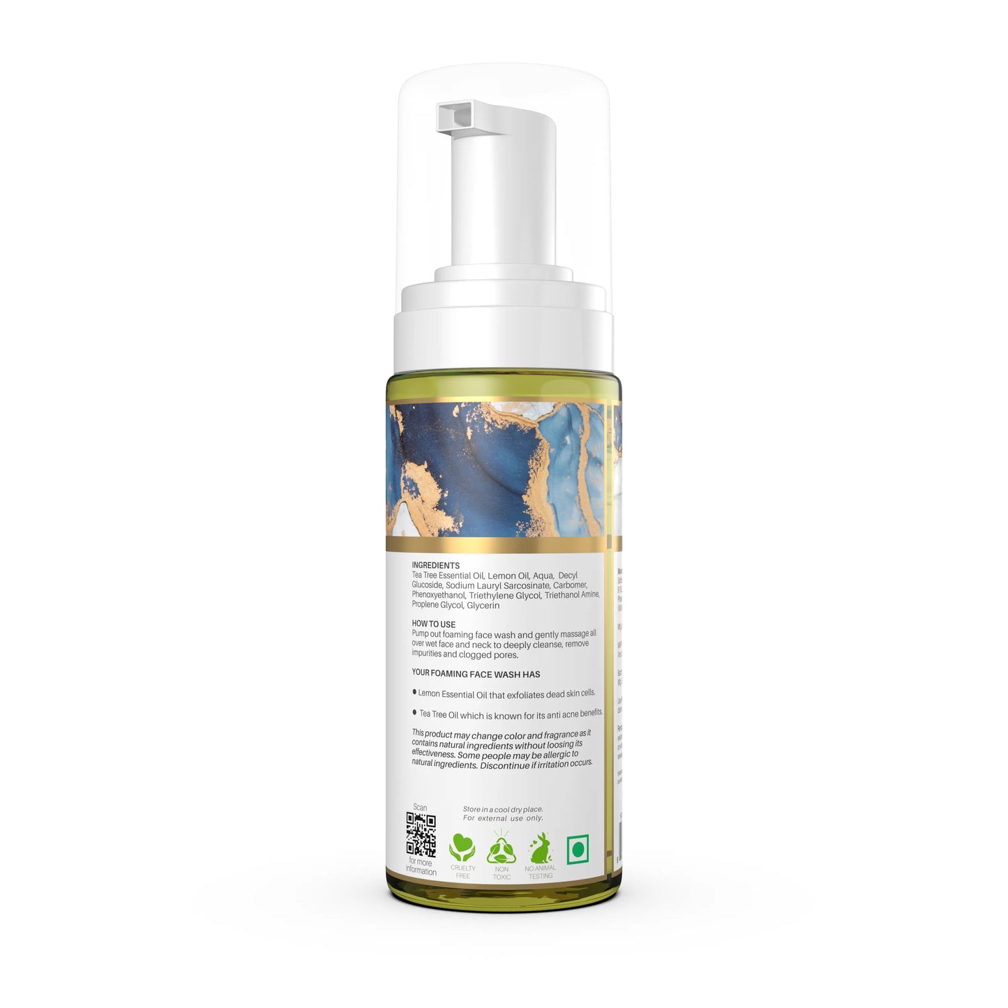 Tangy Lemon Foaming Face Wash-150ml