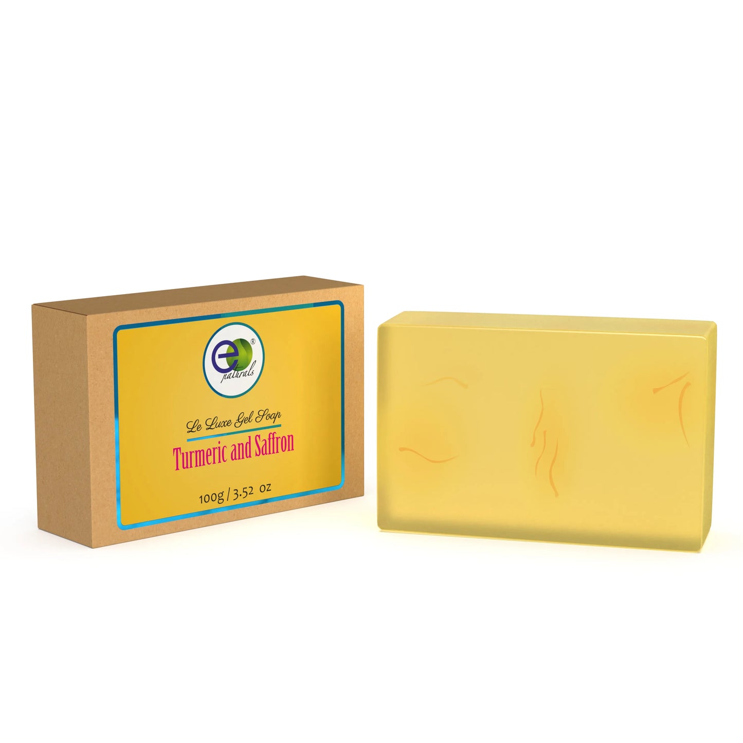 Turmeric & Saffron Le Luxe Gel Soap (pack of 3)