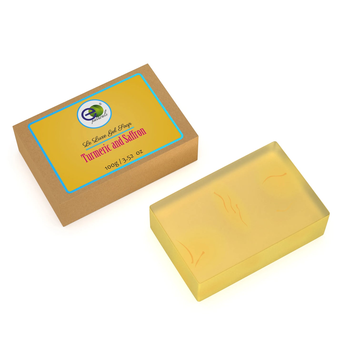 Turmeric & Saffron Le Luxe Gel Soap (pack of 3)
