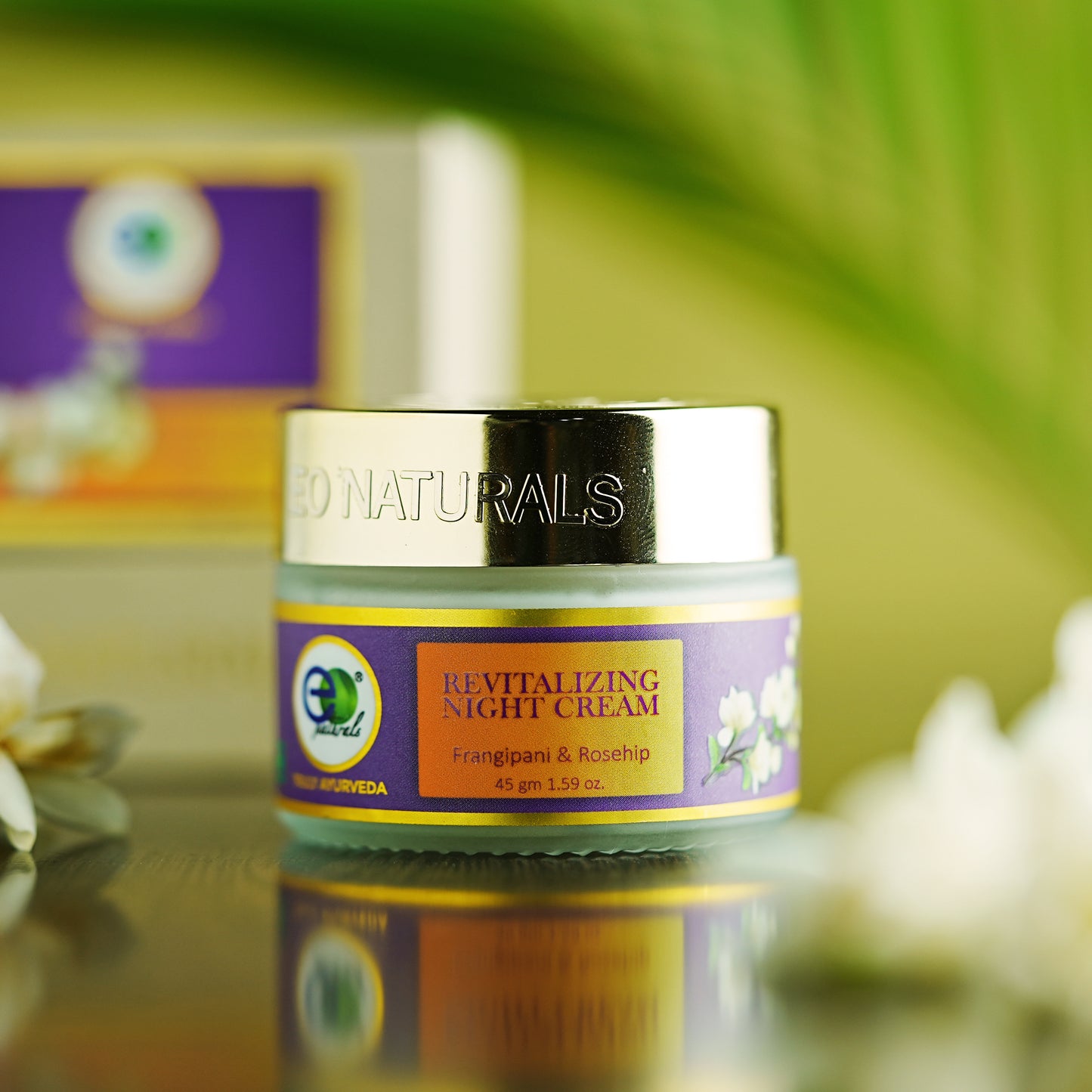 Frangipani & Rosehip Revitalizing Night Cream-45g
