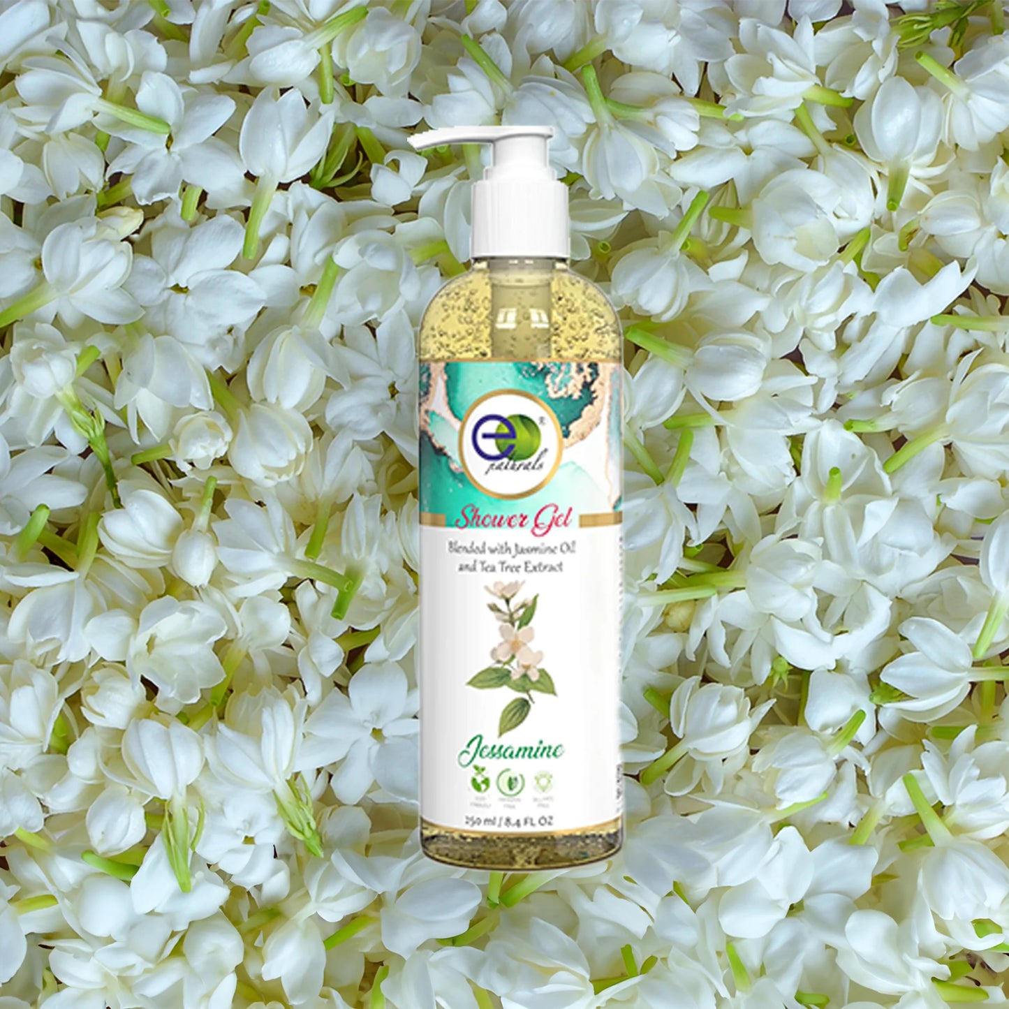 Jessamine Shower Gel with Free Loofah (250ml)