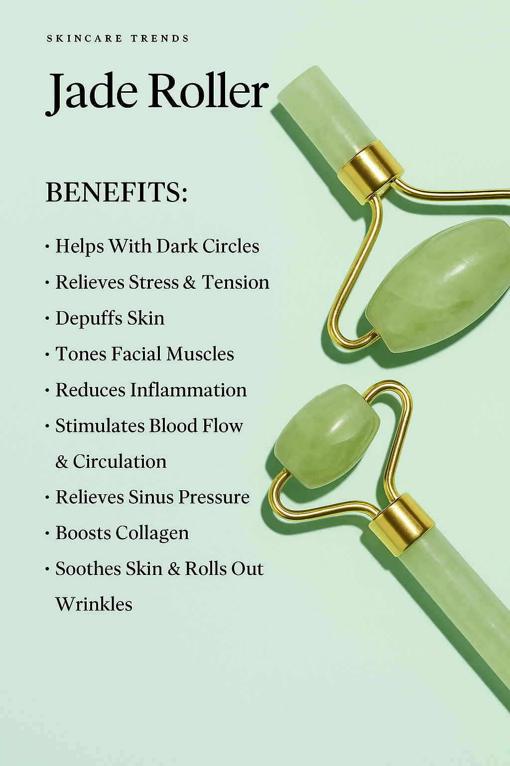 Dual-Action Facial Roller & Gua Sha Set