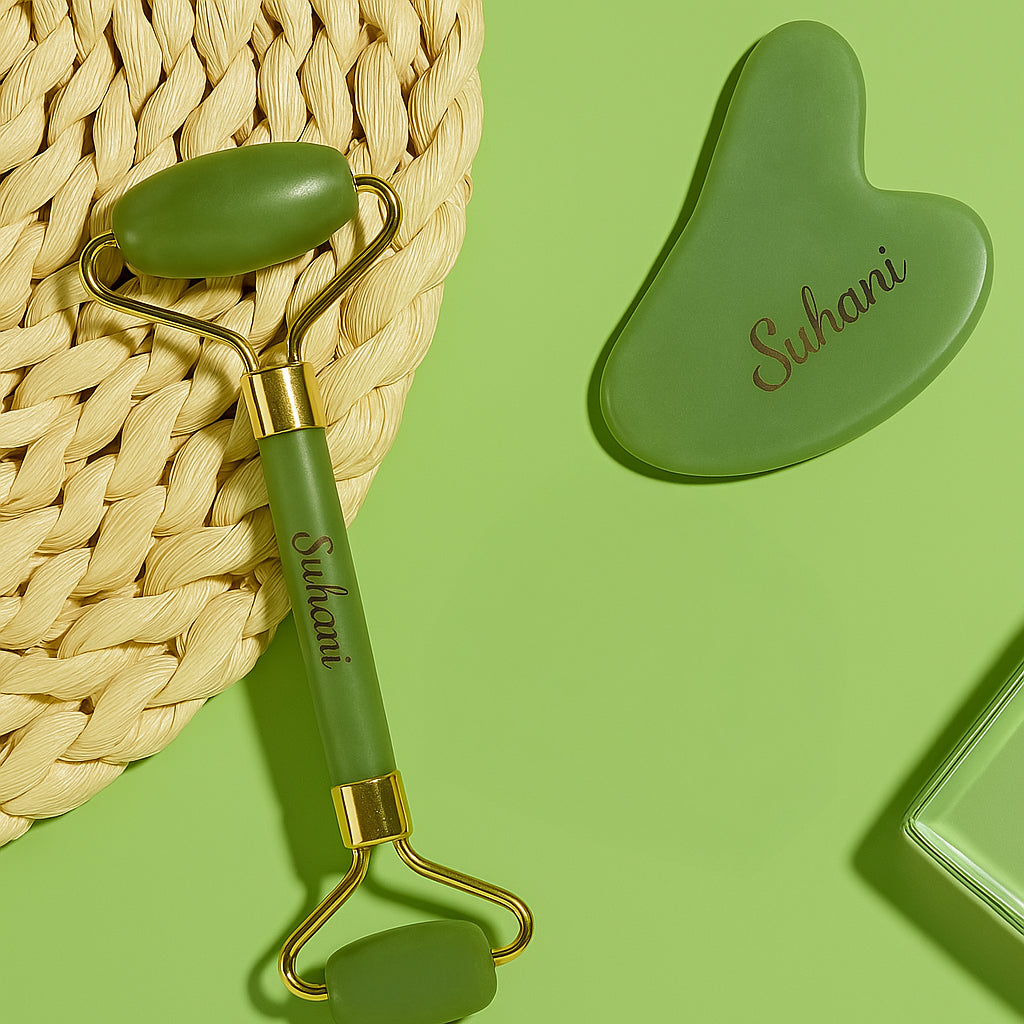 Dual-Action Facial Roller & Gua Sha Set