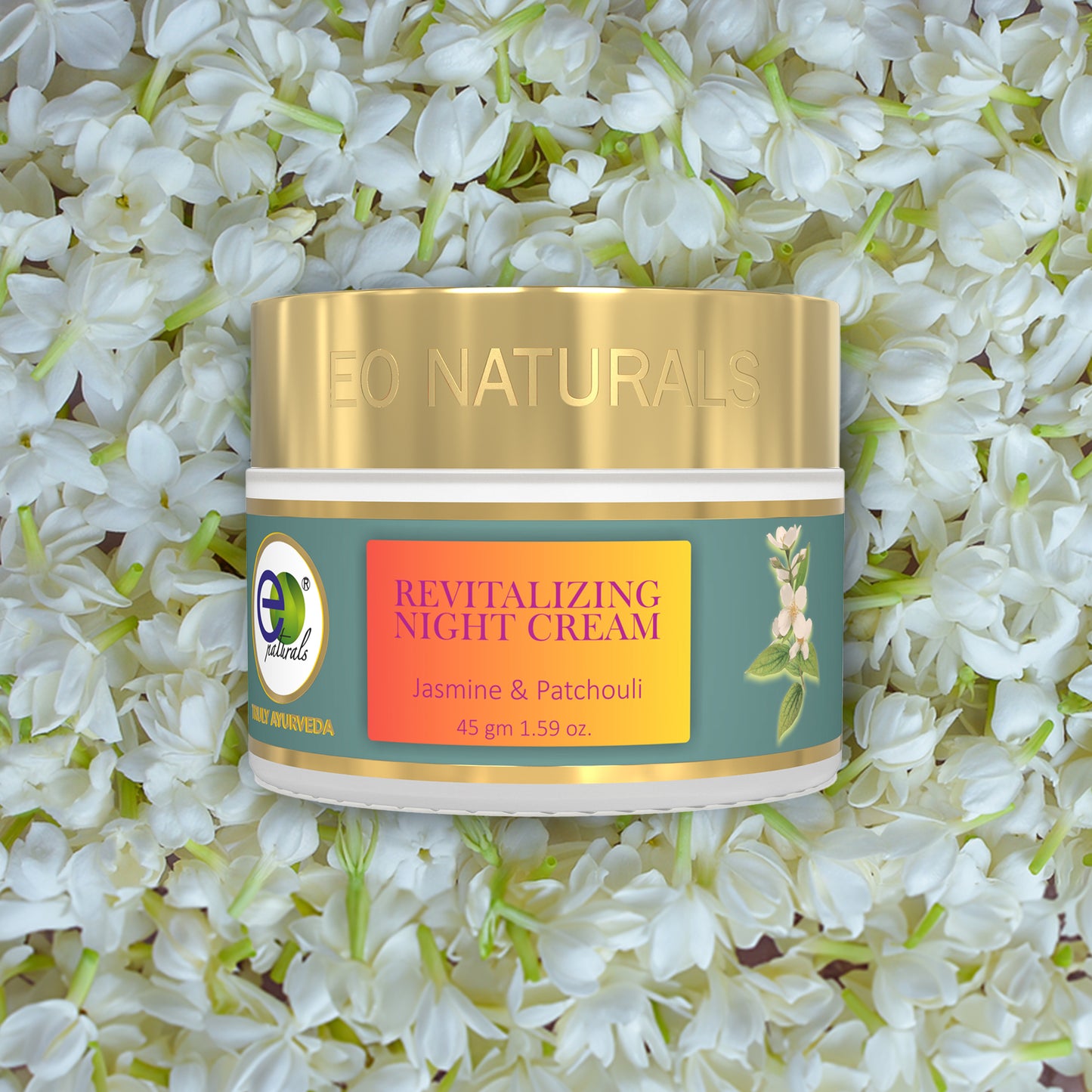 Jasmine and Patchouli Revitalizing Night Cream-45g
