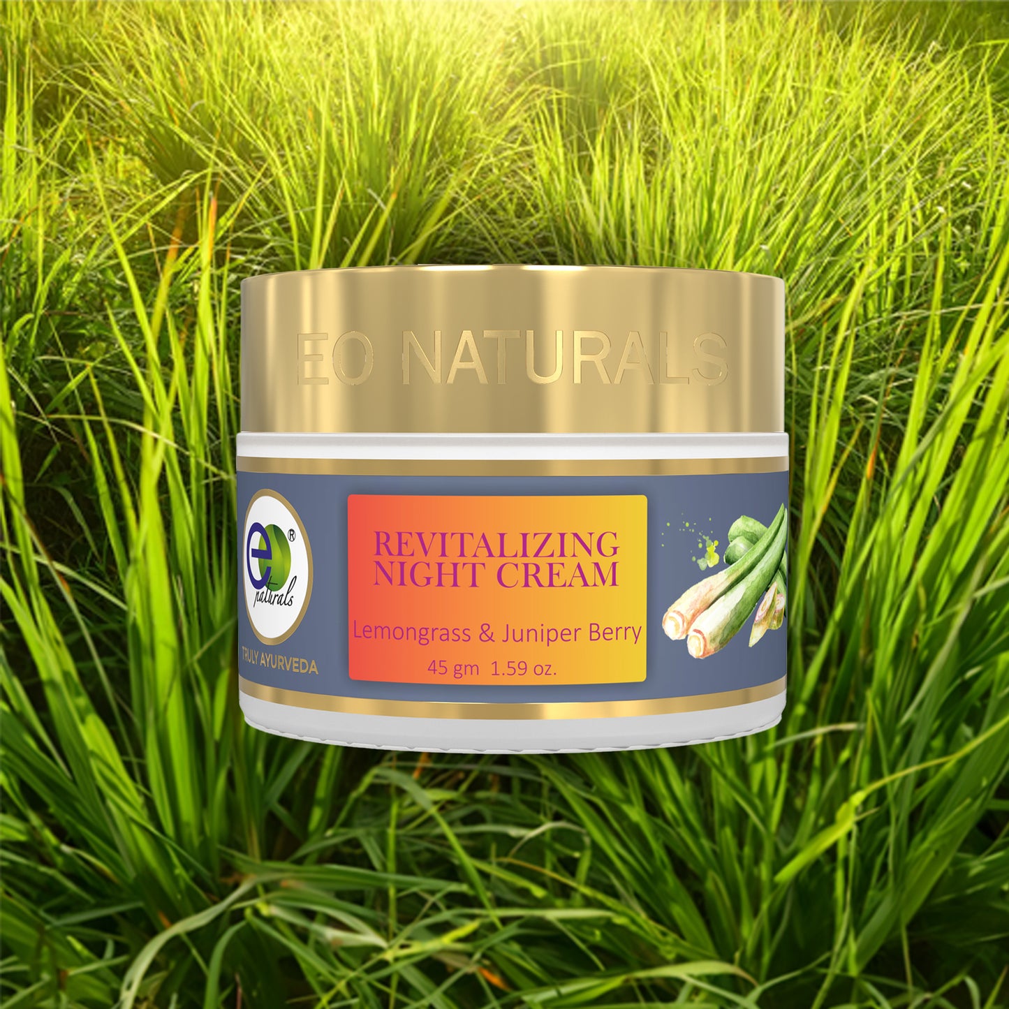 Lemongrass and Juniper Berry Revitalizing Night Cream-45g