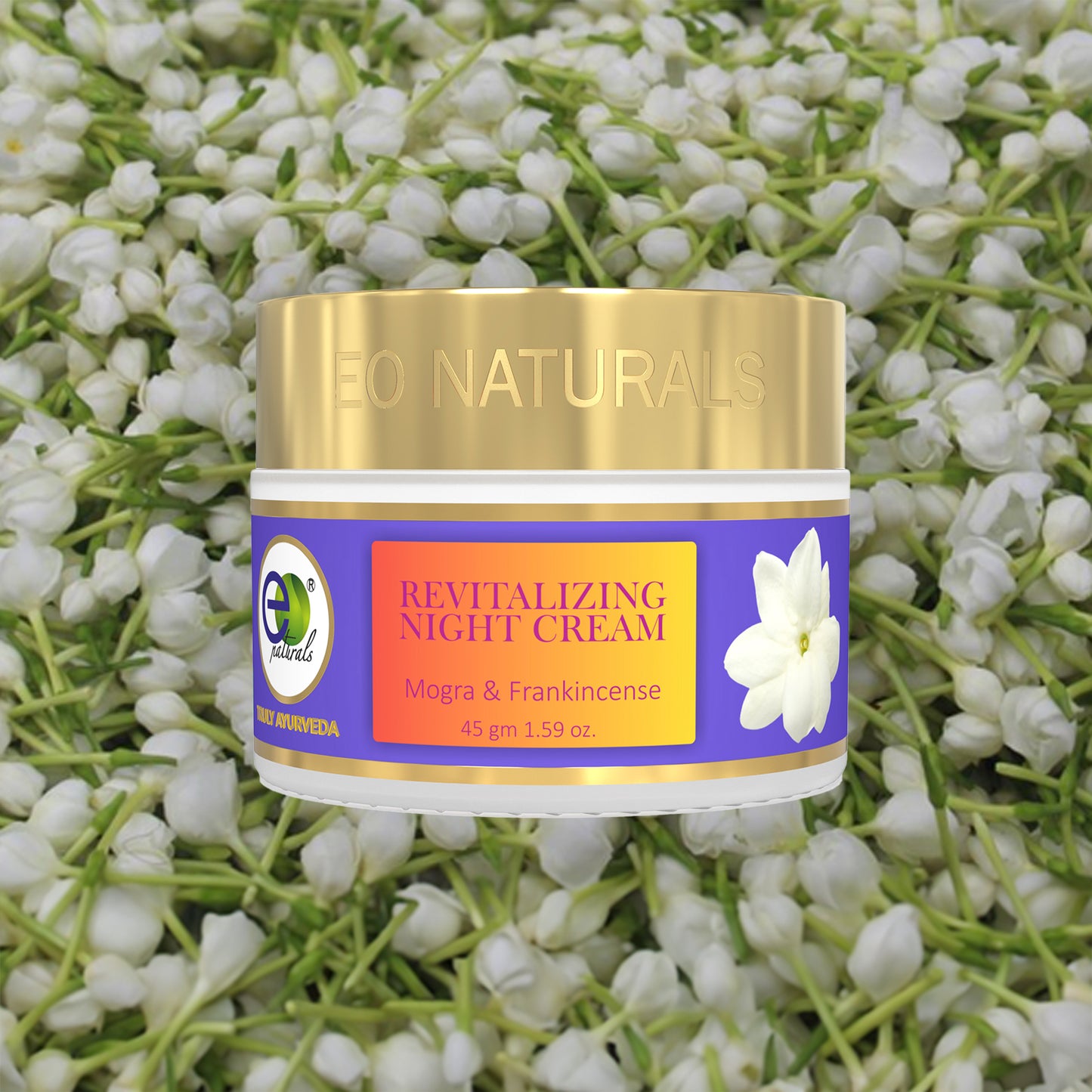 Mogra and Frankincense Revitalizing Night Cream-45g