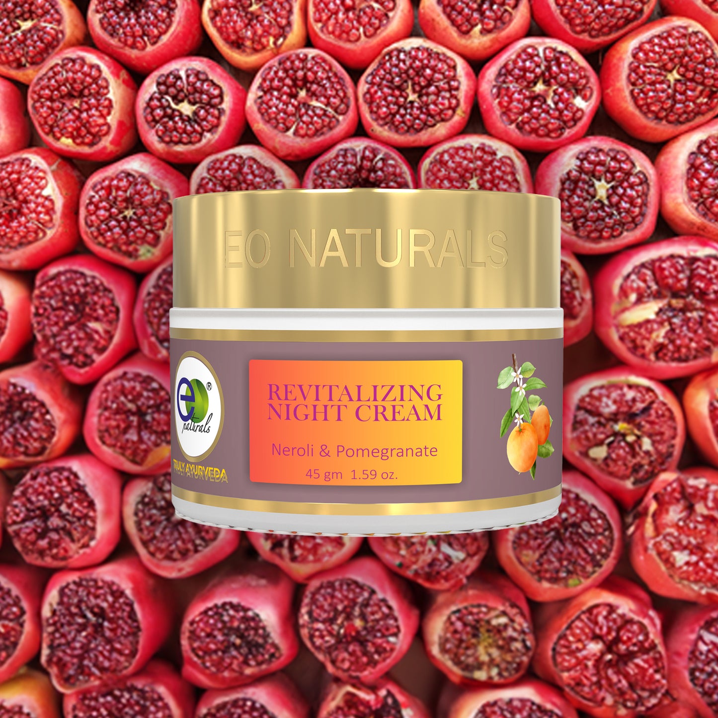 Neroli & Pomegranate Revitalizing Night Cream-45g