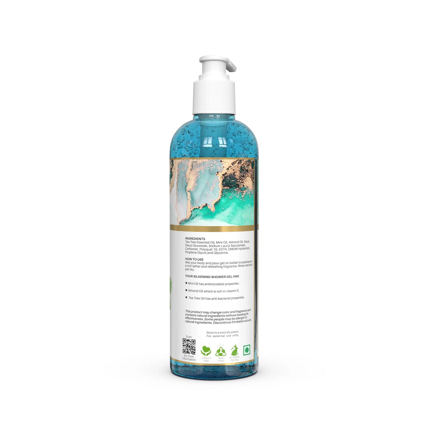 Mint Delight Shower Gel with Free Loofah (250ml)