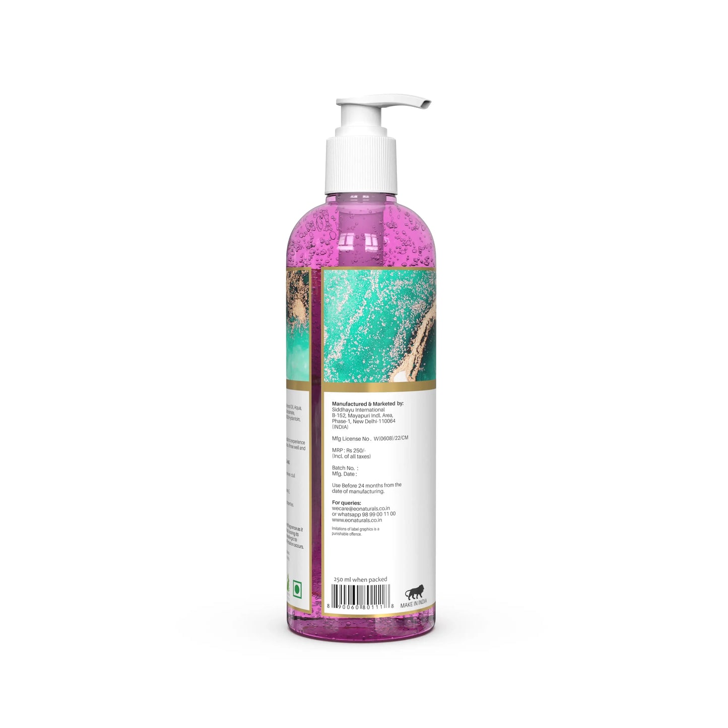 Water Jewel Shower Gel with Free Loofah (250ml)
